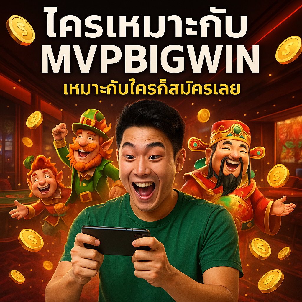 ใครเหมาะกับ MVPBIGWIN – เหมาะกับใครก็สมัครเลย
