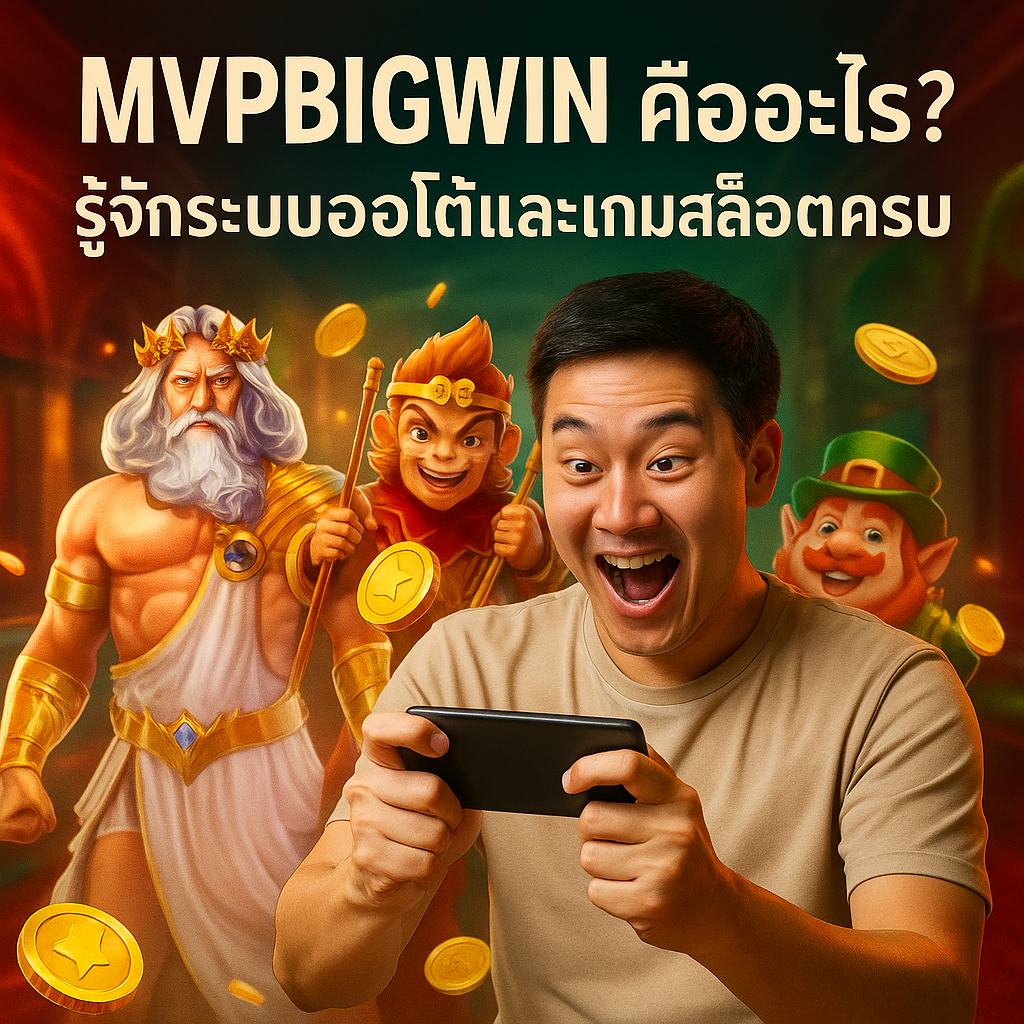 MVPBIGWIN คืออะไร? รู้จักระบบออโต้และเกมสล็อตครบ