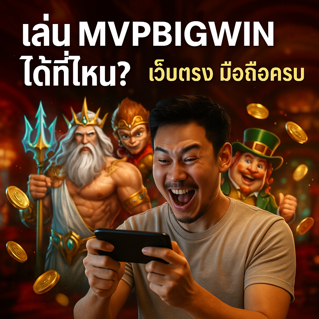 เล่น MVPBIGWIN ได้ที่ไหน? เว็บตรง มือถือครบ