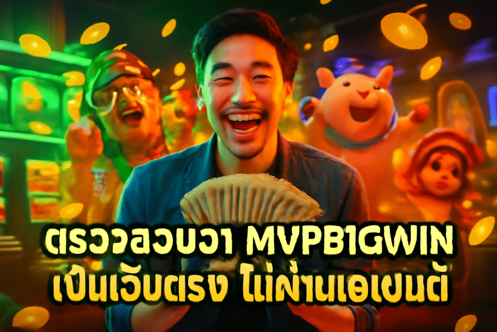 ตรวจสอบว่า MVPBIGWIN เป็นเว็บตรง ไม่ผ่านเอเย่นต์