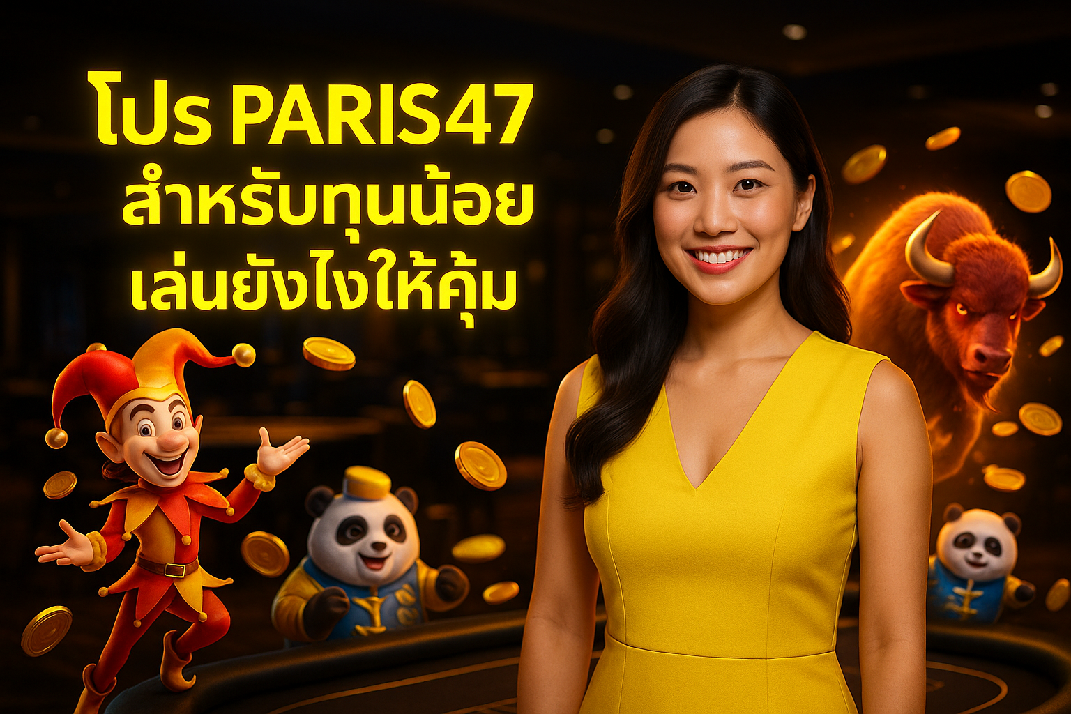 โปร PARIS47 สำหรับทุนน้อย เล่นยังไงให้คุ้ม