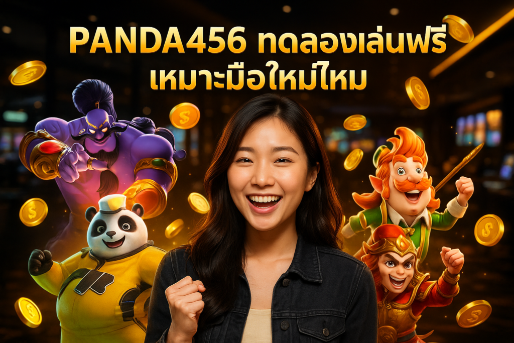 PANDA456 ทดลองเล่นฟรี เหมาะมือใหม่ไหม